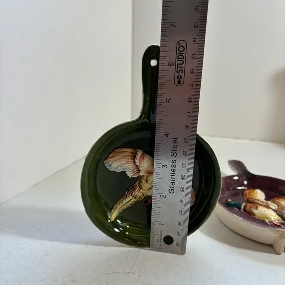 Vintage ceramic pheasant wall hangings - set‎ of two - Picture 10 of 11